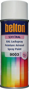 belton Lackspray RAL 9003 Signalwei - 400ml Spraydose