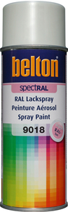 belton Lackspray RAL 9018 Papyrusweiß - 400ml Spraydose