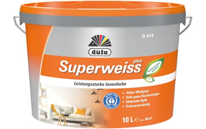 Dfa Superweiss plus - Leistungsstarke Innenfarbe, matt, scheuerbestndig