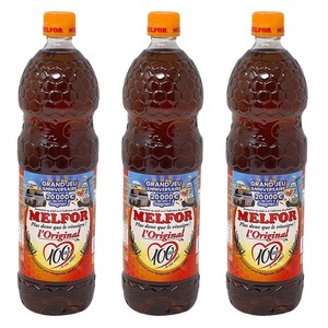 Melfor Original Essig W�rzmittel 3 x 1 Liter Flasche - Ideal f�r K�che und Grill