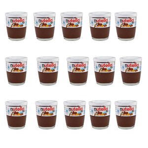 Ferrero nutella im praktischen Trinkglas 15 x 220 Gramm Perfekt f�r unterwegs!