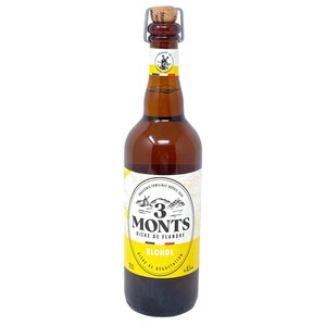 3 Monts Bi�re de Flandre helles oberg�riges Starkbier 0,75 Ltr. 8,5% mit Sektkorken
