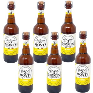 3 Monts Bi�re de Flandre helles oberg�riges Starkbier 6 x 0,75 Ltr. 8,5% mit Naturkorken