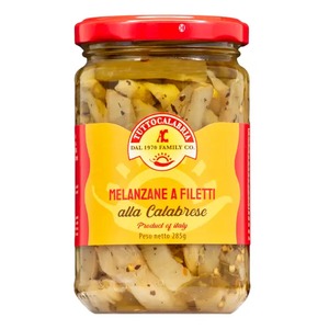 TuttoCalabria Auberginenfilets in �l mit echtem kalabrischen Chili - Authentischer Genuss