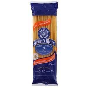 Grand Mre Eiernudeln aus dem Elsa Macaronis Longs / Makkaroni lang   250 Gr.