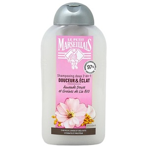 Le Petit Marseillais Shampoo mit Flachs und Mandelmilch langes brchiges Haar 250 ml