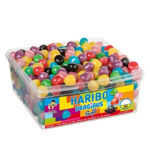 Haribo DRAGIBUS Soft Kaubonbons in verschiedenen Farben 300 Stück