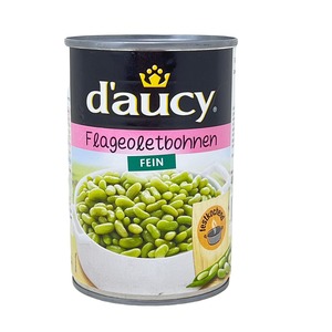 daucy Flageolets Grüne Bohnenkerne Fein 400 Gramm Dose