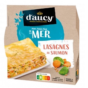 DAUCY Lachslasagne mit Pasta & Gem�se - Herzhaftes Fertiggericht