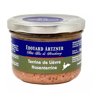 Edouard Artzner Hasenterrine mit Pinot Noir - Feine Delikatesse aus dem Elsass