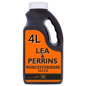 Lea & Perrins Worcestershire Sauce 4L - Gro�verbraucher-Kanister ideal f�r Catering