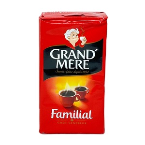Kaffee Grand Mre Familial, gemahlener Kaffee aus Frankreich, 250g