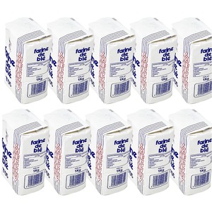 Farine De Bl� Weizenmehl T55 (550er) aus Frankreich - 10 x 1KG f�r beste Backergebnisse