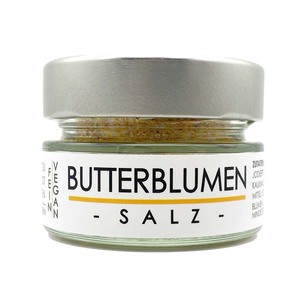 my herbs Butterblumen Salz - feines Alpensalz mit Butterblumen 70 Gramm im Glas