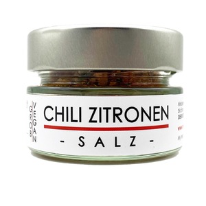 my herbs Chili Zitronen Salz - feines Meersalz mit Chili und Zitrone 70 Gramm im Glas