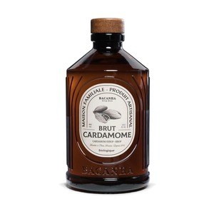 Bacanha Sirop Brut de Cardamome Bio 400 ml - Bio Kardamom Sirup aus Frankreich mit Bio Rohrzucker