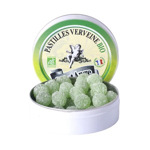 Saint-Ange Pastilles Verveine Bio - Bio Eisenkraut Pastillen aus Frankreich 50g