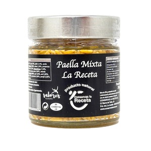 Authentische Paella Mixta: Conservas La Receta, 250g aus Spanien!