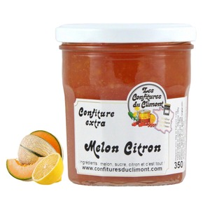 Les Confitures du Climont Melonen-Zitronen Konfitre extra handwerklich hergestellt