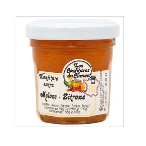 Les Confitures du Climont Melonen-Zitronen Konfit�re Extra 50g - Feine Fruchtmischung