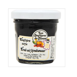 Les Confitures du Climont Kirsch Konfit�re Extra mit Kirschwasser 50g