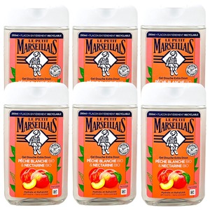 Le Petit Marseillais Duschgel Pfirsich & Nektarine 6x250ml - Frischer Duft