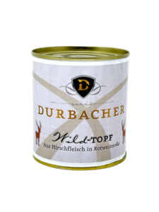 Durbacher Feine Kost - Wild-Topf in cremiger Hirschsauce 300 Gramm