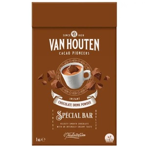 VAN HOUTEN Special Bar Trinkschokolade - 1Kg - Samtig, Geschmeidig, Kstlich Cremig