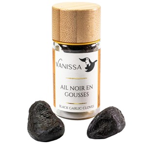 Vanissa Schwarzer Knoblauch: Intensives Aroma aus Frankreich, 15 Gramm