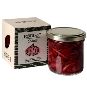 HST Syltet RDLG: Eingelegte rote Zwiebeln mit rosa Pfeffer - w�rzig & mild