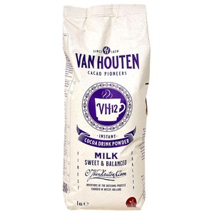 VAN HOUTEN VH12 Kakaopulver 1KG - s�� & ausgewogen Instant Kakaodrink Genuss