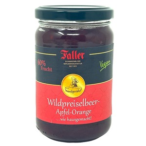 Faller Wildpreiselbeer-Apfel-Orangen Konfit�re - Hausgemachter Genuss aus dem Schwarzwald