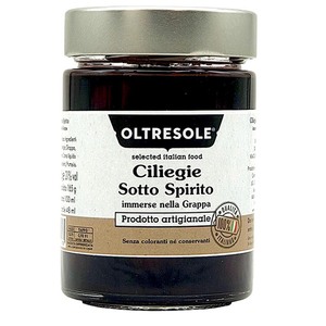 OLTRESOLE Kirschen in Grappa: Durone Kirschen genie�en!