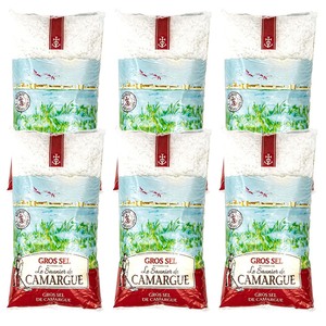 Le Saunier de Camargue Gros Sel - Grobes Meersalz aus Frankreich 6 x 1000g