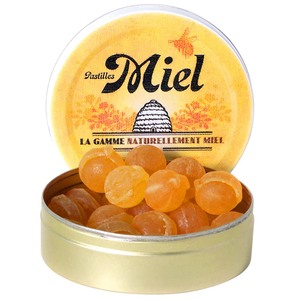 APIPHARMA Honig-Pastillen - Handgefertigte mit Auvergne-Honig aus Frankreich, 50g