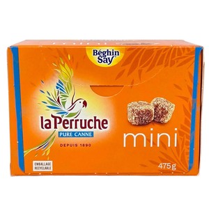 Nat�rlicher brauner Zuckerw�rfel von La Perruche - mini 475 Gramm