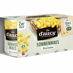 daucy Sonnenmais: Dampfgegart & extra knackig (2x150g) - Ohne Zus�tze