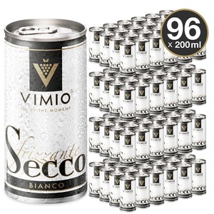 Vimio Spritziger Trinkgenuss: Secco Frizzante Perlwein, 10,5% vol, 200ml