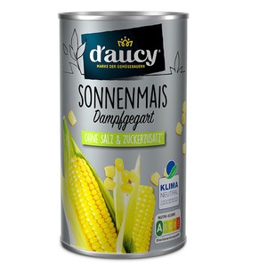 daucy Sonnenmais 3x110g: Nat�rliche Frische ohne Salz und Zuckerzusatz
