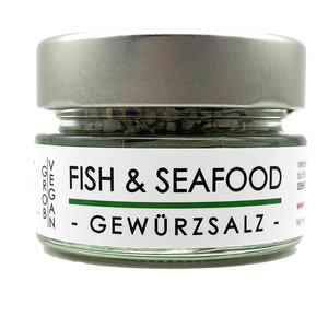 my herbs Fish & Seafood Gew�rzsalz - Meersalz mit Gew�rzen 60 Gramm im Glas