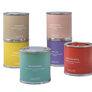 Handgefertigte Duftkerze in dekorativer Dose - Verschiedene Aromen verf�gbar