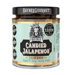 Haynes Gourmet Candied Jalapeno Green Rings - S�� & Scharf f�r jeden Genuss