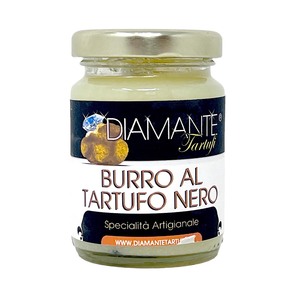 DIAMANTE TARTUFI: Italienische Butter mit Schwarzem Tr�ffel - Luxusgenuss