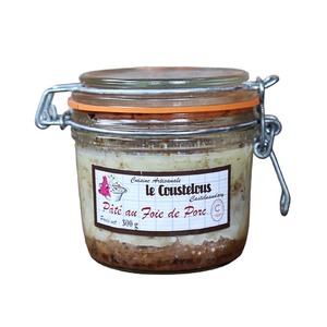 Le Coustelous Schweineleber P�t�, im Glas/Dose - Traditioneller Geschmack