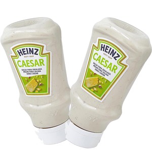 Heinz Caesar Salat Dressing 2 x 400ml - Gro�e Spenderflasche f�r k�stliche Salate