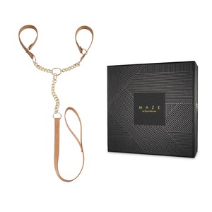 Bijoux Indiscrets T-Restraints Brown: Luxuri�se T-Fesseln aus Spanien