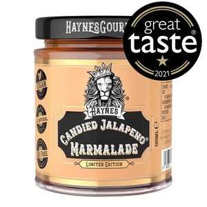 Haynes Gourmet Candied Jalapenos - S��-w�rziger Aufstrich aus England