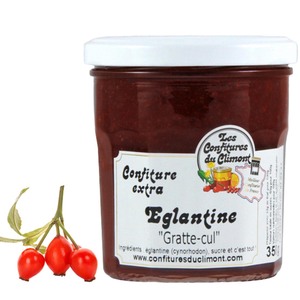 Les Confitures du Climont Hagebutten Konfit�re extra handwerklich 350g