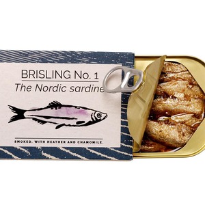 FANGST BRISLING No. 1: Ger�ucherte Nordsee-Sardine mit Heidekraut & Kamille