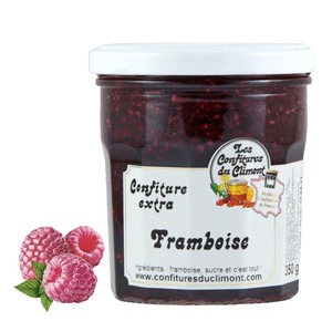 Les Confitures du Climont Himbeere Konfit�re Extra 350g - Handwerklich hergestellt